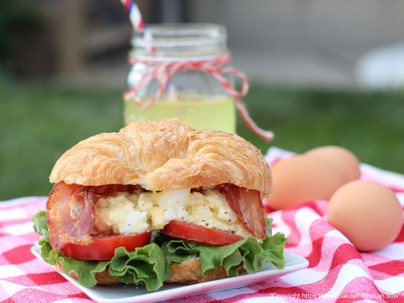 Ranch BLT Egg Salad Sandwich