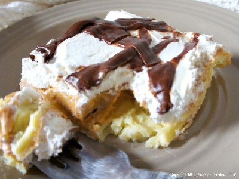 Chocolate Pumpkin Eclair Dessert