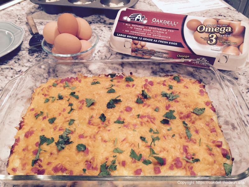 Christmas Morning Breakfast Casserole