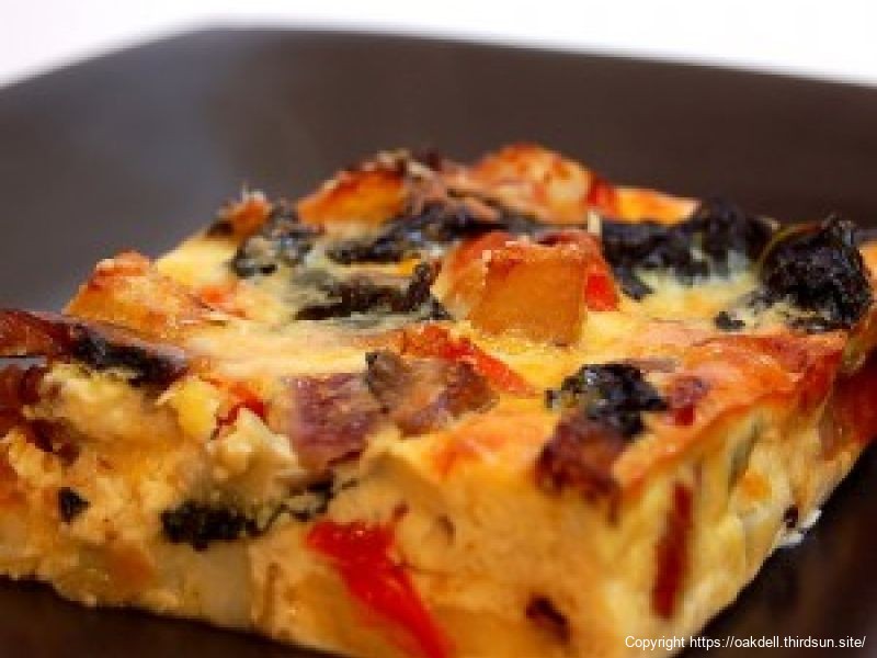 Asparagus and Ham Frittata