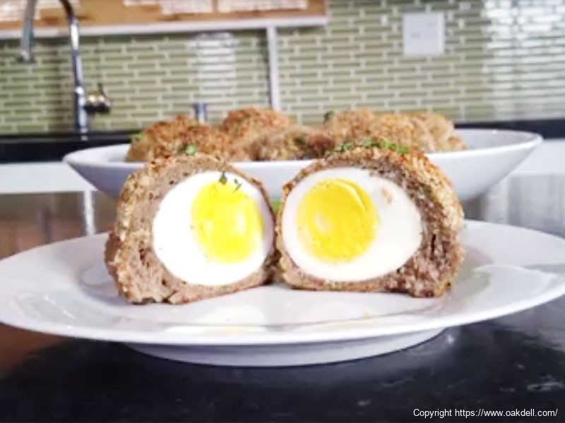 Italian Baked Scotch Eggs