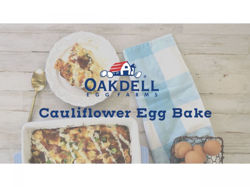 Cauliflower Egg Bake