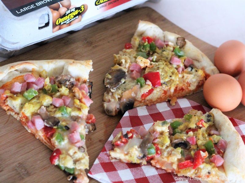 Omelet Pizza