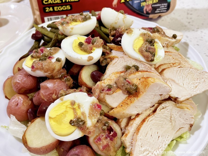 Chicken Ni&ccedil;oise Salad
