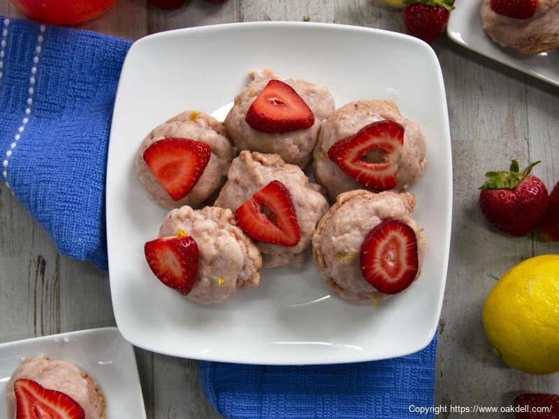 Strawberry Lemonade Cookies