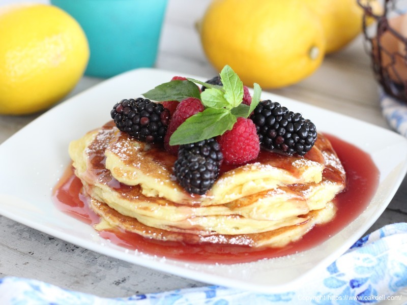 Lemon Ricotta Pancakes