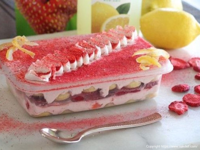 Strawberry Lemonade Tiramisu