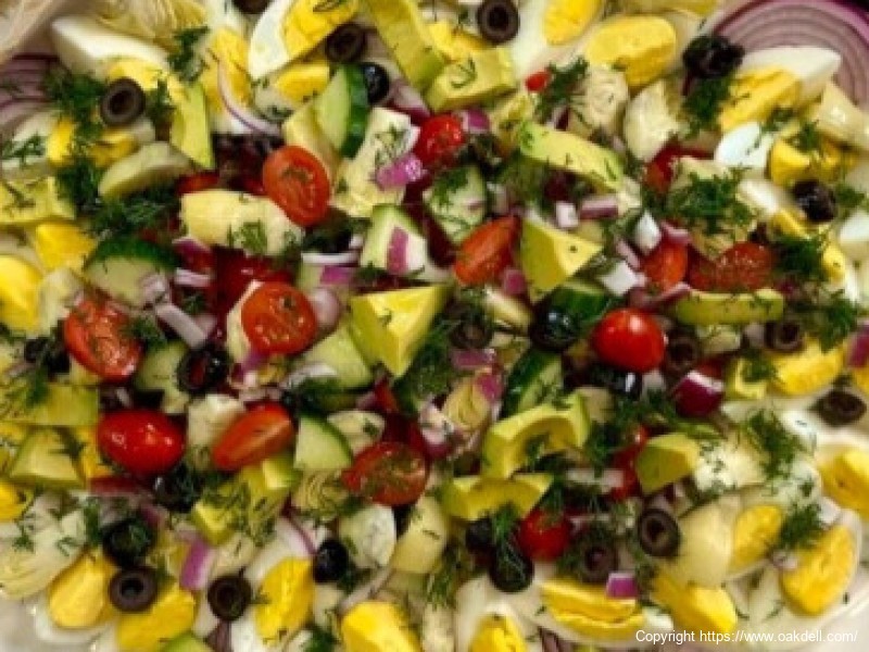 Mediterranean Egg Salad